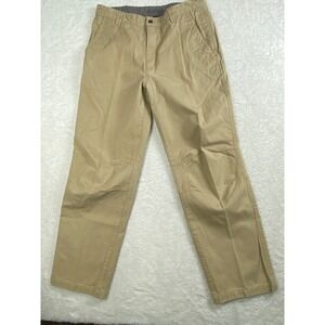 Aigle Cotton 5 Pocket Pants Work Utility Khaki Trousers Mens Size 36x32‎